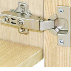 Bản lề Hafele Metalla A 110° Tiêu chuẩn với giảm chấn 315.30.723 - Lắp lọt lòng