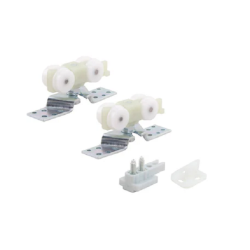 Bộ phụ kiện cửa trượt Hafele silent 489.40.023, 100A (100kg) lắp nổi