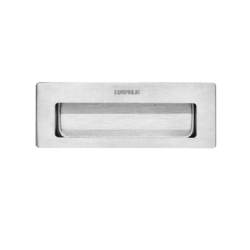 DIY Tay nắm âm Hafele 115x42 489.72.130, màu inox mờ