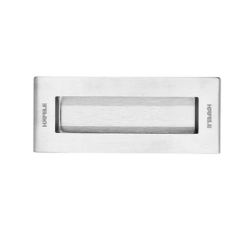 DIY Tay nắm âm Hafele 125x51 489.72.131, màu inox mờ