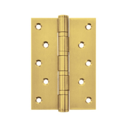 Bản lề lá 926.25.208, 4 vòng bi, inox 304, KT 127 x 89 x 3 mm, lớp phủ màu đồng bóng