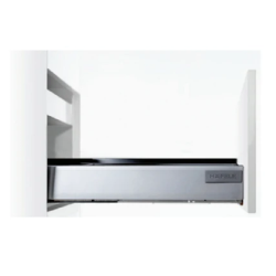 Ray hộp Hafele Alto Matrix Box 552.75.005, Chiều cao 84 mm, màu xám đậm