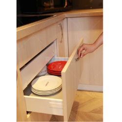 Ray hộp Hafele Alto Matrix Box 552.75.705, Chiều cao 84 mm, màu trắng