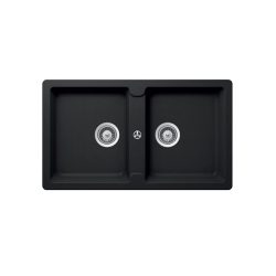 Chậu Granstone Hafele 570.36.300 HS19-GEN2S90, màu đen