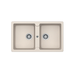 Chậu Granstone Hafele 570.36.400 HS19-GEN2S90, màu kem