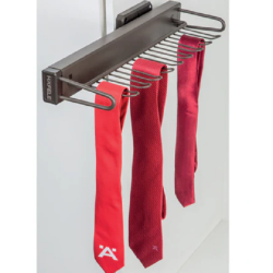 Móc treo dây nịt và cà vạt Hafele  807.96.110, màu Chestnut