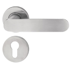 Bộ tay nắm cửa 903.98.162, dòng Coastal, tay nắm gạt bằng gang, inox, mờ