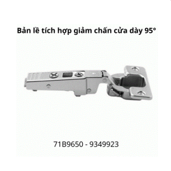 Bản lề Blum tích hợp giảm chấn góc mở 95° 71B9650 9349923, trùm nửa