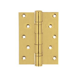 Bản lề lá 489.05.024 , 2 vòng bi, KT 127 x 89 x 3 mm, màu đồng bóng