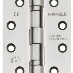 Bản lề lá 926.98.130 hafele Lớp phủ inox mờ