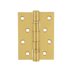 Bản lề lá 489.05.022 , 2 vòng bi, KT 102 x 76 x 3 mm, màu đồng bóng