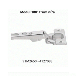 Bản lề MODUL lắp trượt 91M2650 4127083, trùm nửa