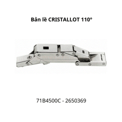 Bản lề tích hợp giảm chấn góc mở 110° 71B4500C 2650369
