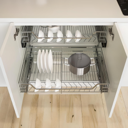 Bộ rổ chén đĩa Hafele - Cappell 549.08.003