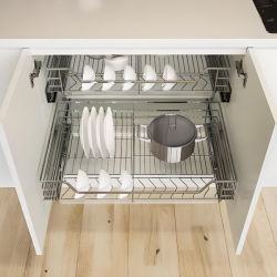 Bộ rổ chén đĩa Hafele - Cappella  549.08.153