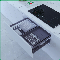 KỆ ĐỰNG BÁT ĐĨA ĐA NĂNG OVAL HỢP KIM NHÔM C1NNB.60, C1NNB.70, C1NNB.75, C1NNB.80, C1NNB.90