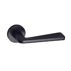 Bộ khóa tay nắm gạt DIY Hafele 499.63.625, Set D, màu đen mờ, dành cho cửa chính