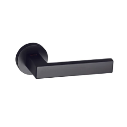 Bộ khóa tay nắm gạt DIY Hafele 499.63.633, Set E, màu đen mờ, dành cho cửa chính