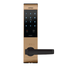 Khóa điện tử Hafele EL7500-TC 912.05.684, thân khóa nhỏ, màu vàng hồng (Không bao gồm Pin)