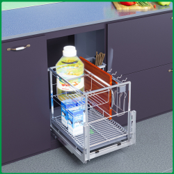 KỆ ĐỰNG DAO THỚT INOX SUS304 NAN DẸT GC304- 20