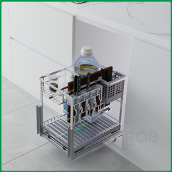 KỆ ĐỰNG DAO THỚT MIX OVAL INOX SUS304 GCO-304-30/GCO-304-35/GCO-304-40/GCO-304-45