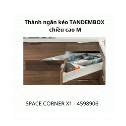 Ngăn kéo góc Blum SPACE CORNER X1 4598906