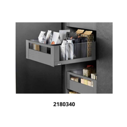 Ray hộp LEGRABOX free inox IC, chiều cao C 177mm, 2180340