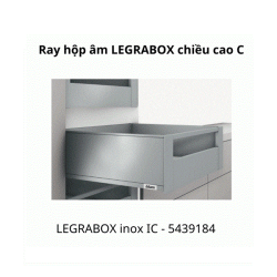 Ray hộp LEGRABOX inox IC, chiều cao C 177mm, 5439184