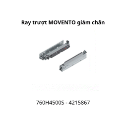 Ray trượt Blum MOVENTO 760H4500S 4215867, 40kg, 450mm