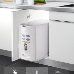 Thùng đựng gạo âm tủ Inoxen RBA-300M