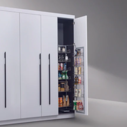 Rổ tủ đồ khô cánh mở xoay Hafele - DOLCE 548.65.073