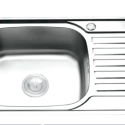 CHẬU RỬA CHÉN 1 HỘC 1 CÁNH DẬP G2B-7545 GOLICAA