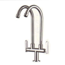 Vòi rửa chén hai đầu vòi lạnh GOLICAA GL-522