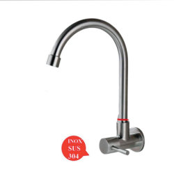 Vòi rửa chén âm tường lạnh GOLICAA GL-564