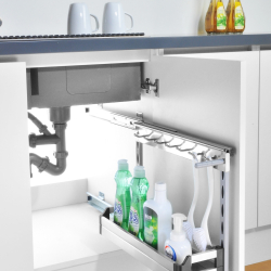 Giá đơn để chai lọ chất tẩy rửa TRH250 Inoxen