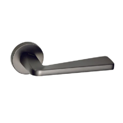 Bộ khóa tay nắm gạt DIY Hafele 499.63.630, Set D, màu xám ghi, dành cho WC