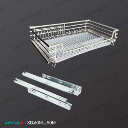 Giá Bát Đĩa Nan Oval/SUS304 Grandx Moonlight XD.60M/XD.70M/XD.80M/XD.90M