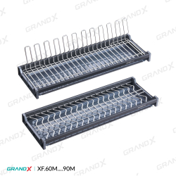 Giá bát đĩa cố định Grandx Moonlight nan Oval SUS304 XF.60M/XF.70M/XF.80M/XF.90M