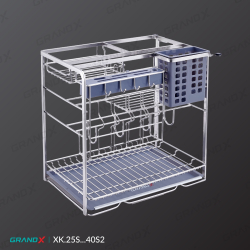 Giá đựng chai lọ gia vị dao thớt nan dẹt Grandx Sirius XK.25S/XK.30S/XK.35S/XK.40S
