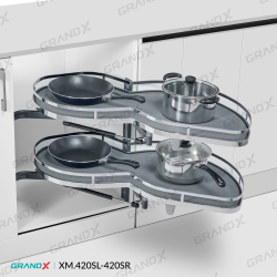 Kệ góc liên hoàn hình lá Grandx Sirius XM.420SL/XM.420SR
