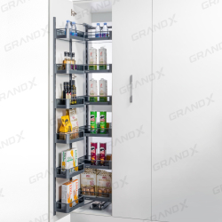 Tủ đồ khô nhôm vách kính 450 Grandx Glass XPR.450G