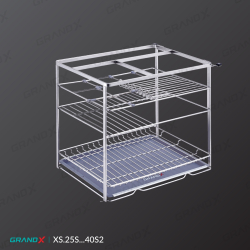 Giá đựng chai lọ gia vị nan dẹt Grandx Sirius XS.25S2/XS.30S2/XS.35S2/XS.40S2