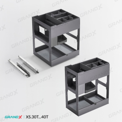 Giá gia vị Grandx Titanium XS.30T/XS.35T/XS.40T